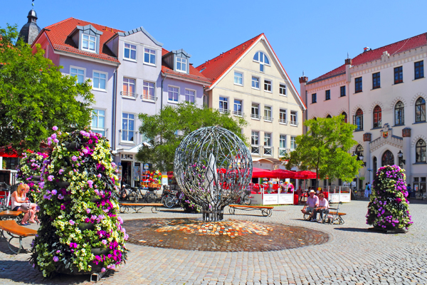 Waren Müritz Rathausplatz