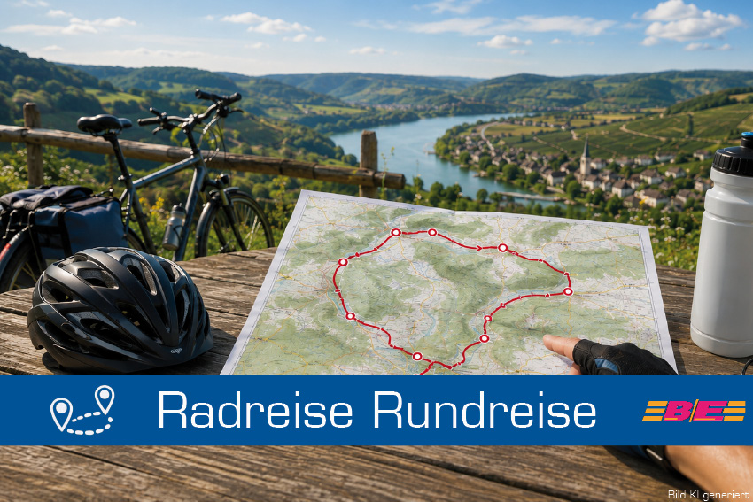 Buttons Radreise Rundreise