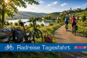 Buttons Radreise Tagesfahrt