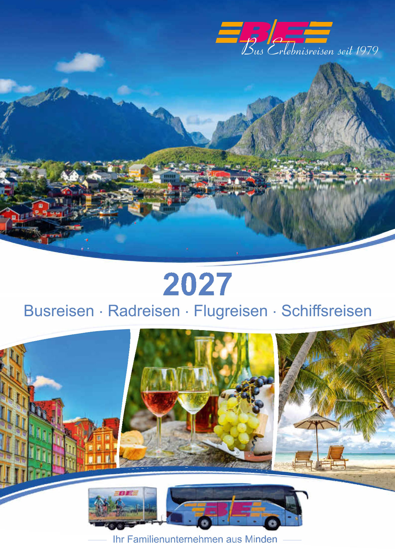 BE-Reisen Sommerkatalog 2027