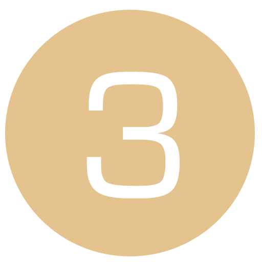Kreis 3 weiß