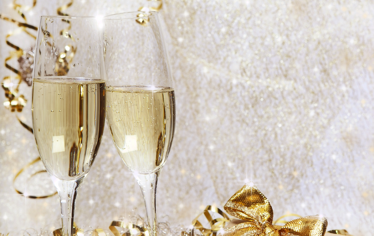 Silvester Sekt Geschenk