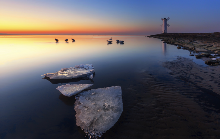Swinemünde an der polnischen Ostsee