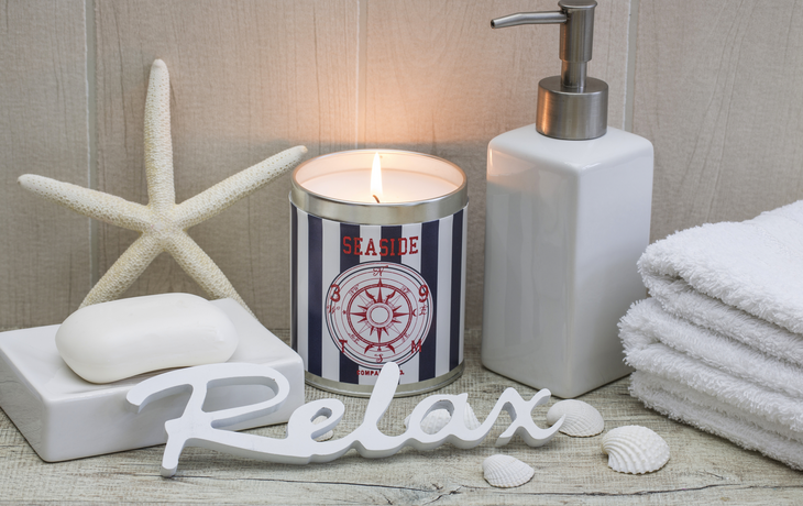 maritimes Spa-Stillleben