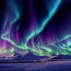 Nordlichter Shetland Inseln