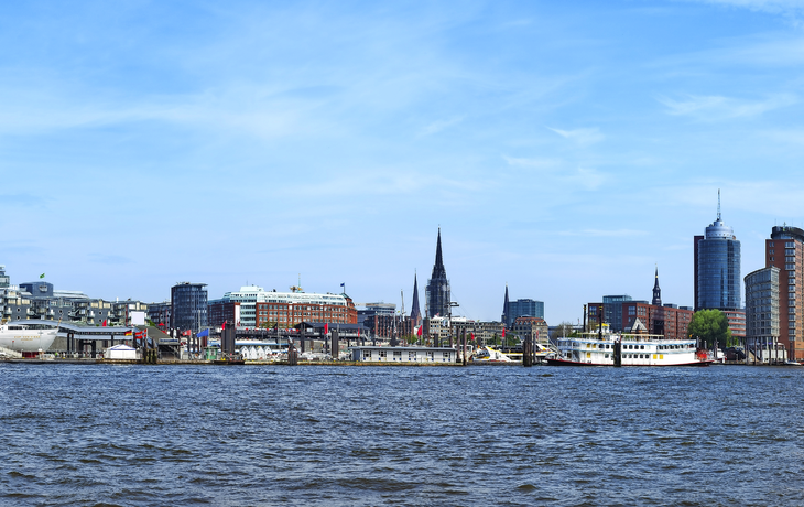Panorama des Hamburger Hafens, Deutschland