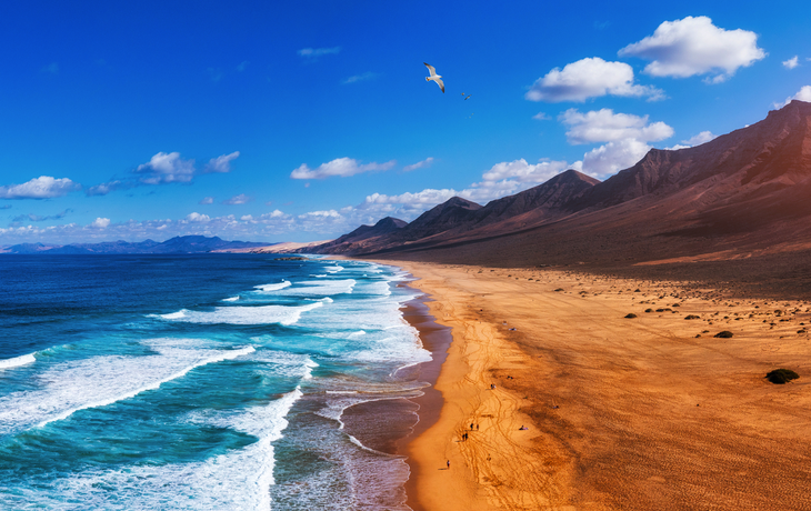 Strand von Cofete auf Fuerteventura