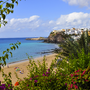Der Atlantik und der schöne Strand von Fuerteventura