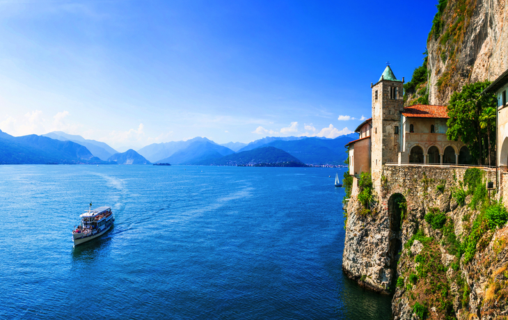 Kloster Santa Caterina del Sasso am Lago Maggiore