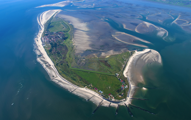 Wangerooge im niedersächsischen Wattenmeer