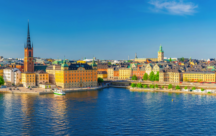 Gamla Stan: Stockholms alte Skyline der Stadt