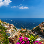 Positano an der Amalfiküste, Italien