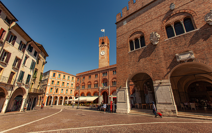 Piazza dei Signori in Treviso in Italy 2