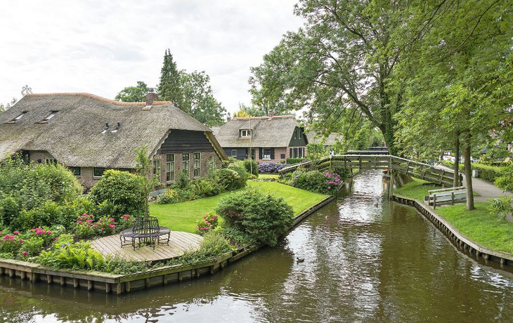 dutch Venedig des Nordens genannt Giethoorn