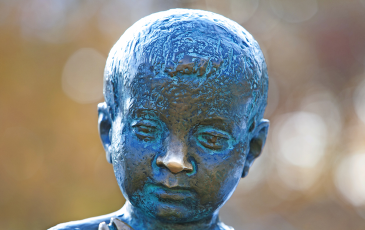 Statue des Franzel in Franzensbad 