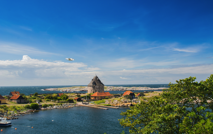 Christianso – eine malerische dänische Insel neben Bornholm in der Ostsee 