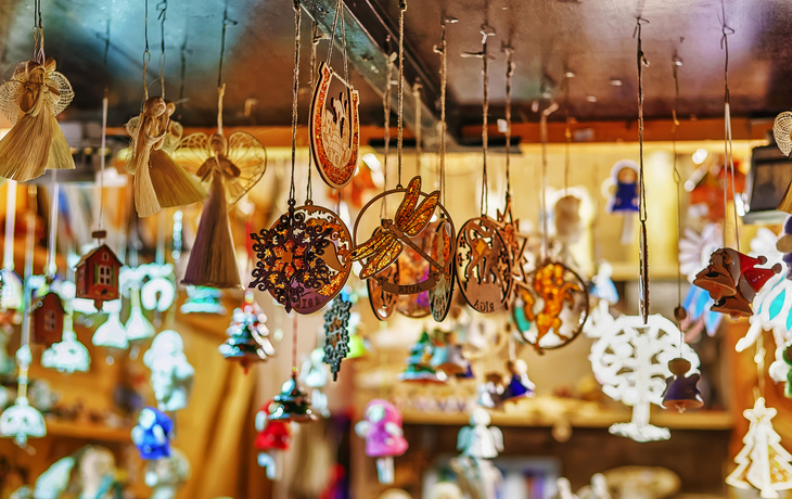 Weihnachtsmarktstand in Riga