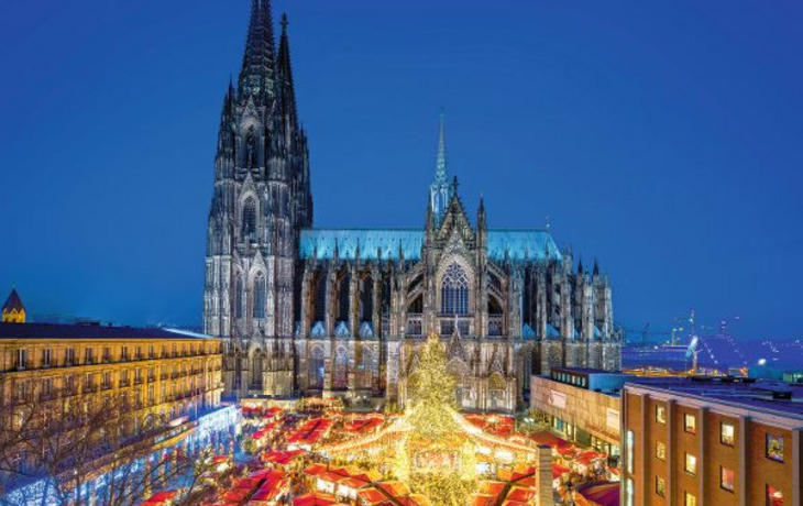 Weihnachtsmarkt am Kölner Dom