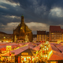 Christkindlmarkt in Nürnberg, Deutschland