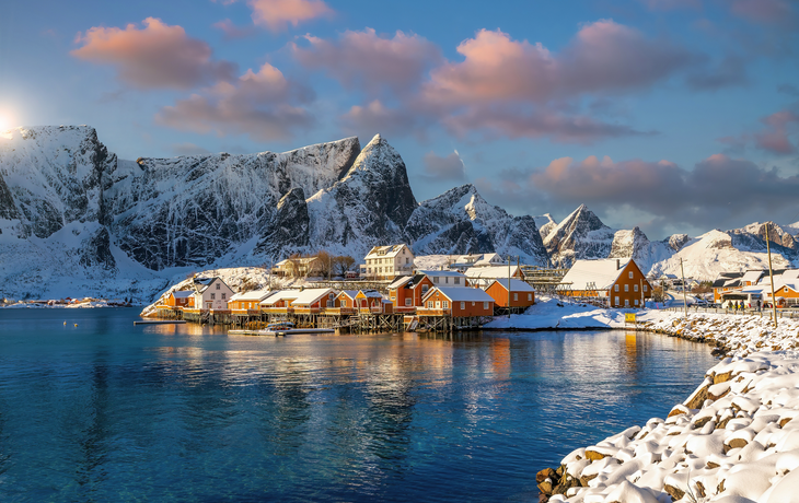 winterliche Lofoten