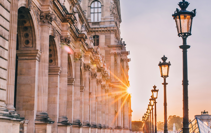 Louvre in Paris, Frankreich