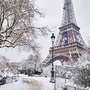 Eiffelturm im Winter