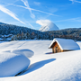Winterpanorama in Seefeld in Tirol