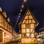 Weihnachtsbaum auf Marktplatz