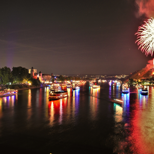 Rhein in Flammen