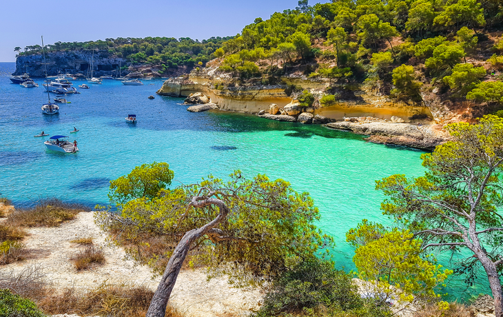 paradiesischer Strand auf Mallorca, Spanien