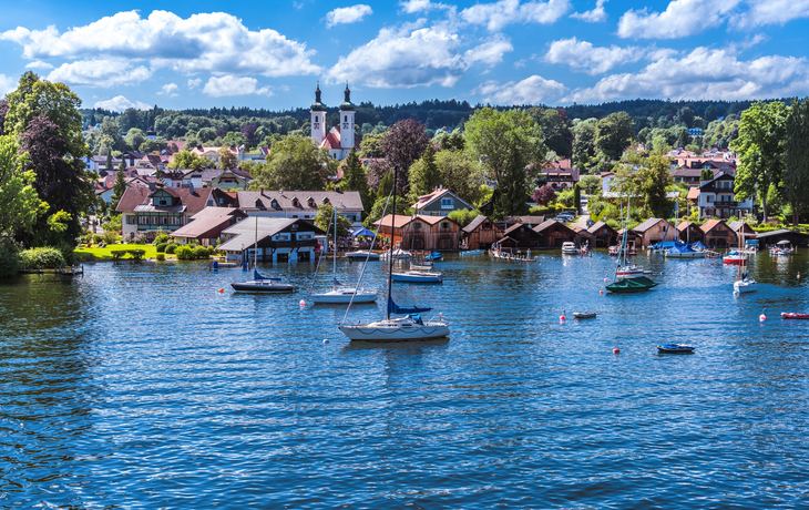Tutzing am Starnberger See in Deutschland