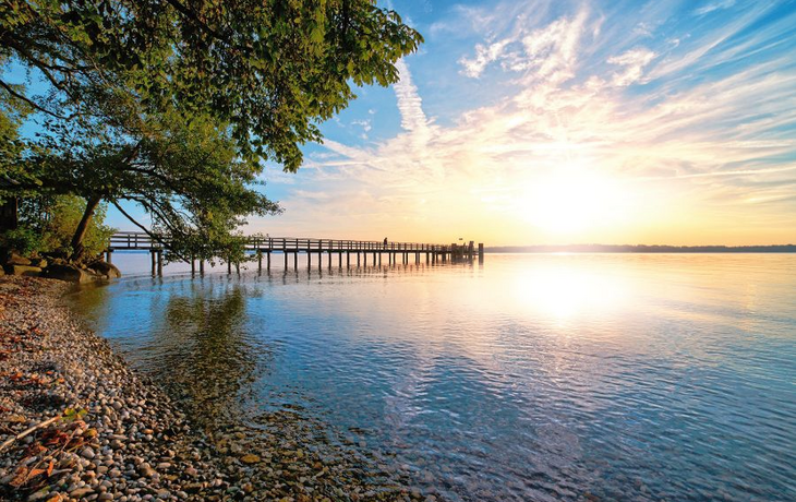 Sunset on Starnberger See