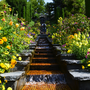 Italienische Wassertreppe auf der Insel Mainau am Bodensee, Deutschland