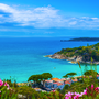 Küste nahe Portoferraio auf der Insel Elba, Italien