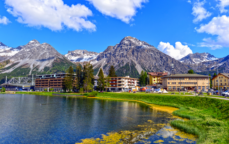 Arosa im Kanton Graubünden (Schweiz)