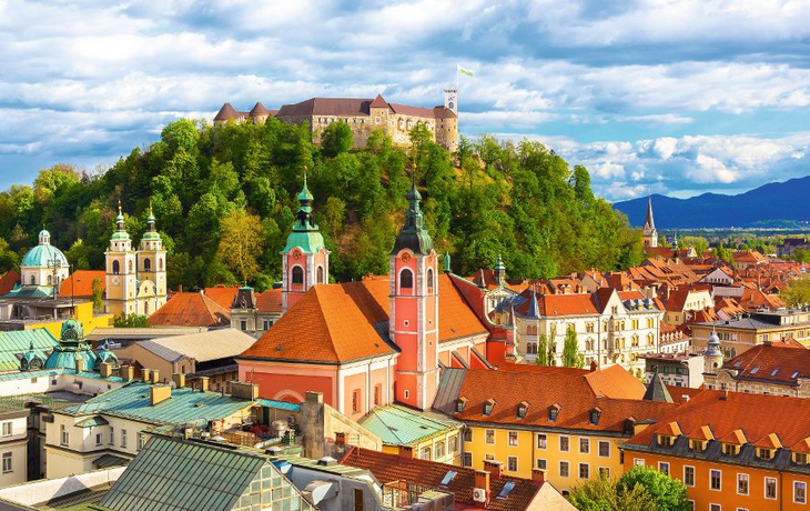 Panorama von Ljubljana