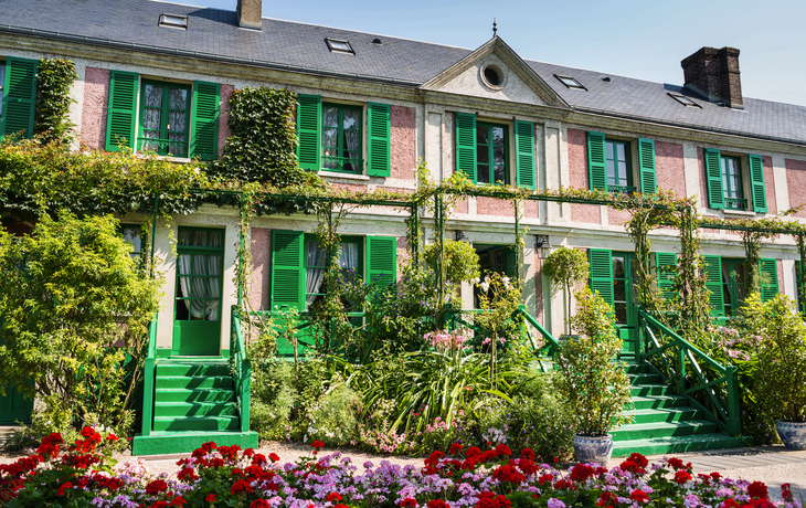 Haus von Claude Monet mit dem Botanischen Garten