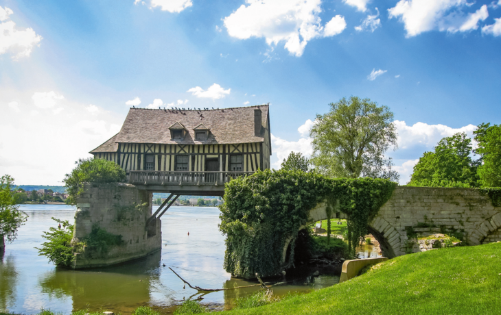Alte Mühle - Motiv für den Maler Claude Monet