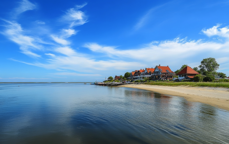 Baltrum: kleine deutsche Insel