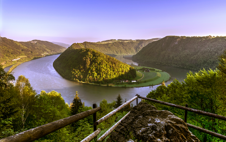 Ausssicht vom Schlögener Blick