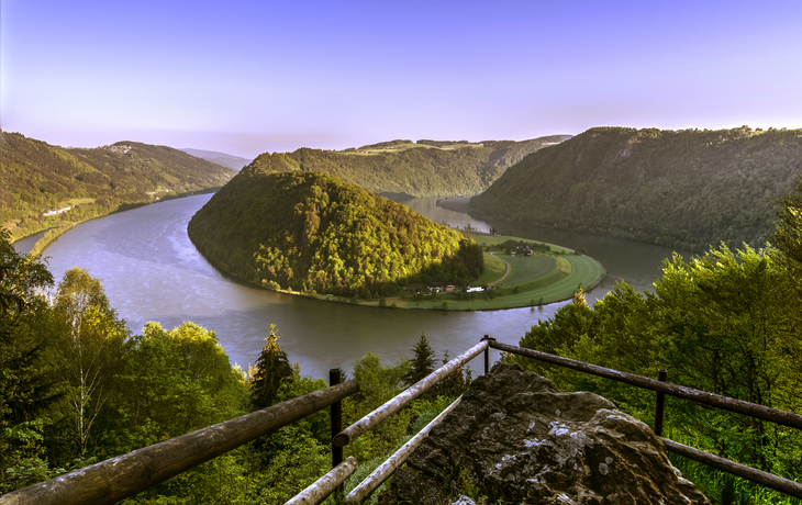 Ausssicht vom Schlögener Blick