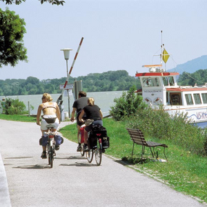 Unterwegs auf dem Donau-Radweg