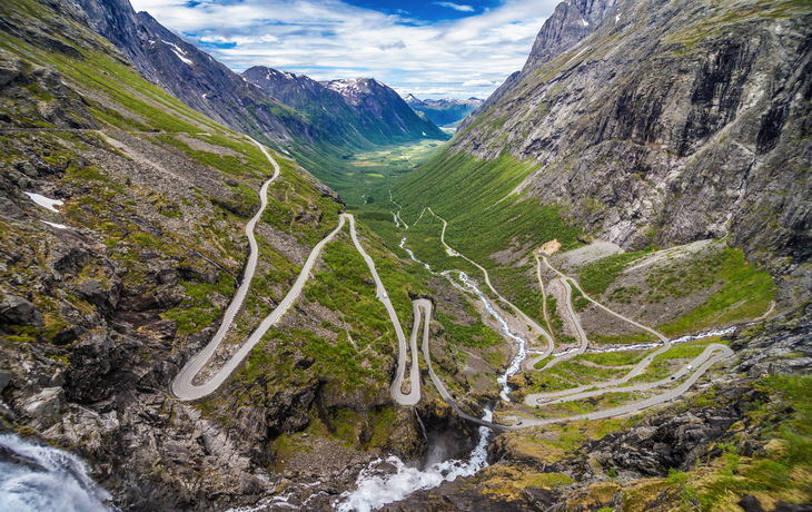 Trollstigen in Norwegen