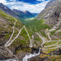 Trollstigen in Norwegen