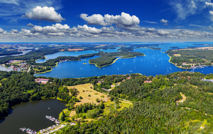 Badesee Jezioro Kisajno in der Nähe von Giżycko