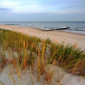 Polnische Ostsee mit Danzig