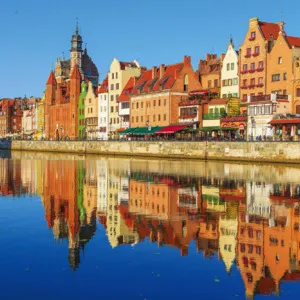 Polnische Ostsee mit Danzig