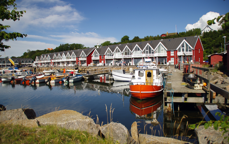 Hafen von Hasle Sogn auf Bornholm