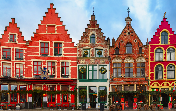 weihnachtliches Brügge, Belgien