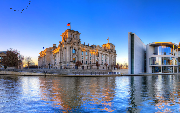 Berliner Reichstag als Panoramafoto
